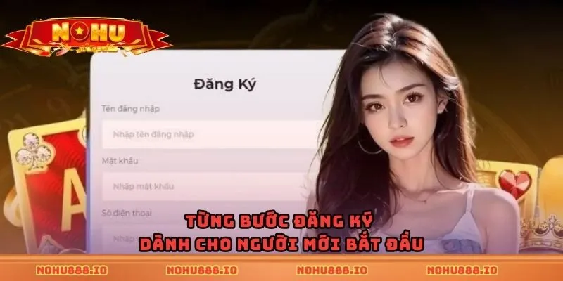 Từng bước đăng ký dành cho người mới bắt đầu