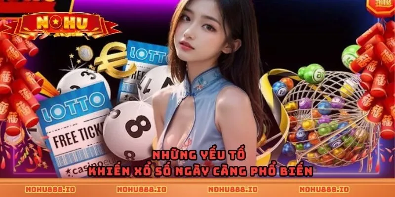 Những yếu tố khiến xổ số ngày càng phổ biến